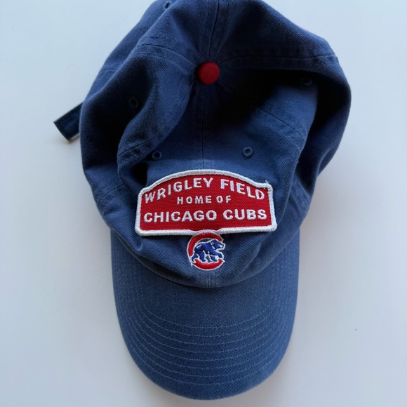 Vintage Chicago Cubs Wrigley Field Hat – Blue Dad Cap Hats